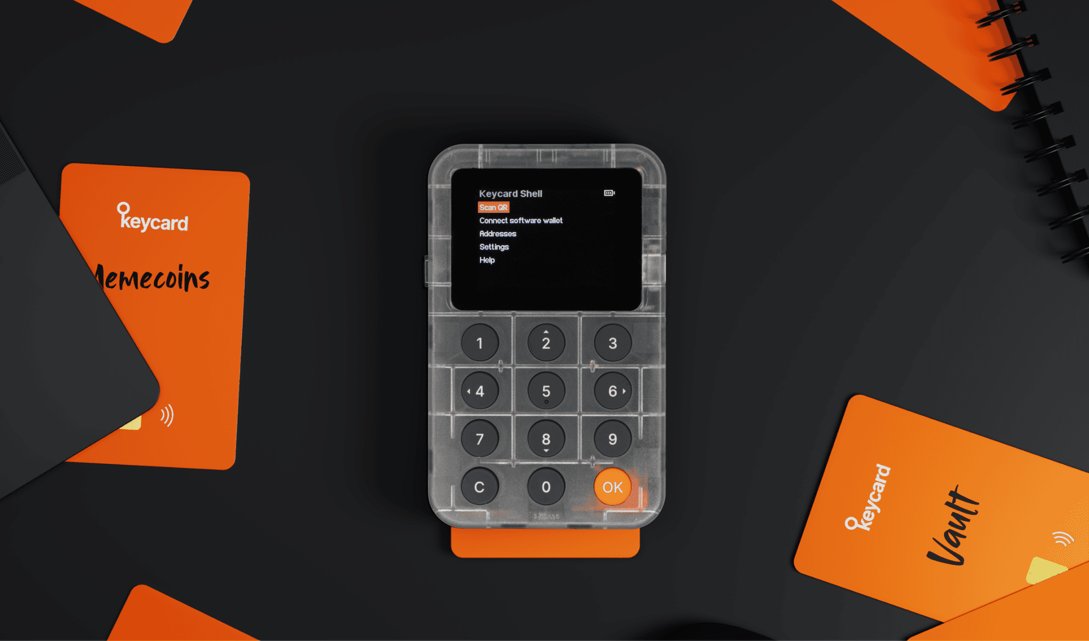 Header image showing Keycard and Keycard Shell devices