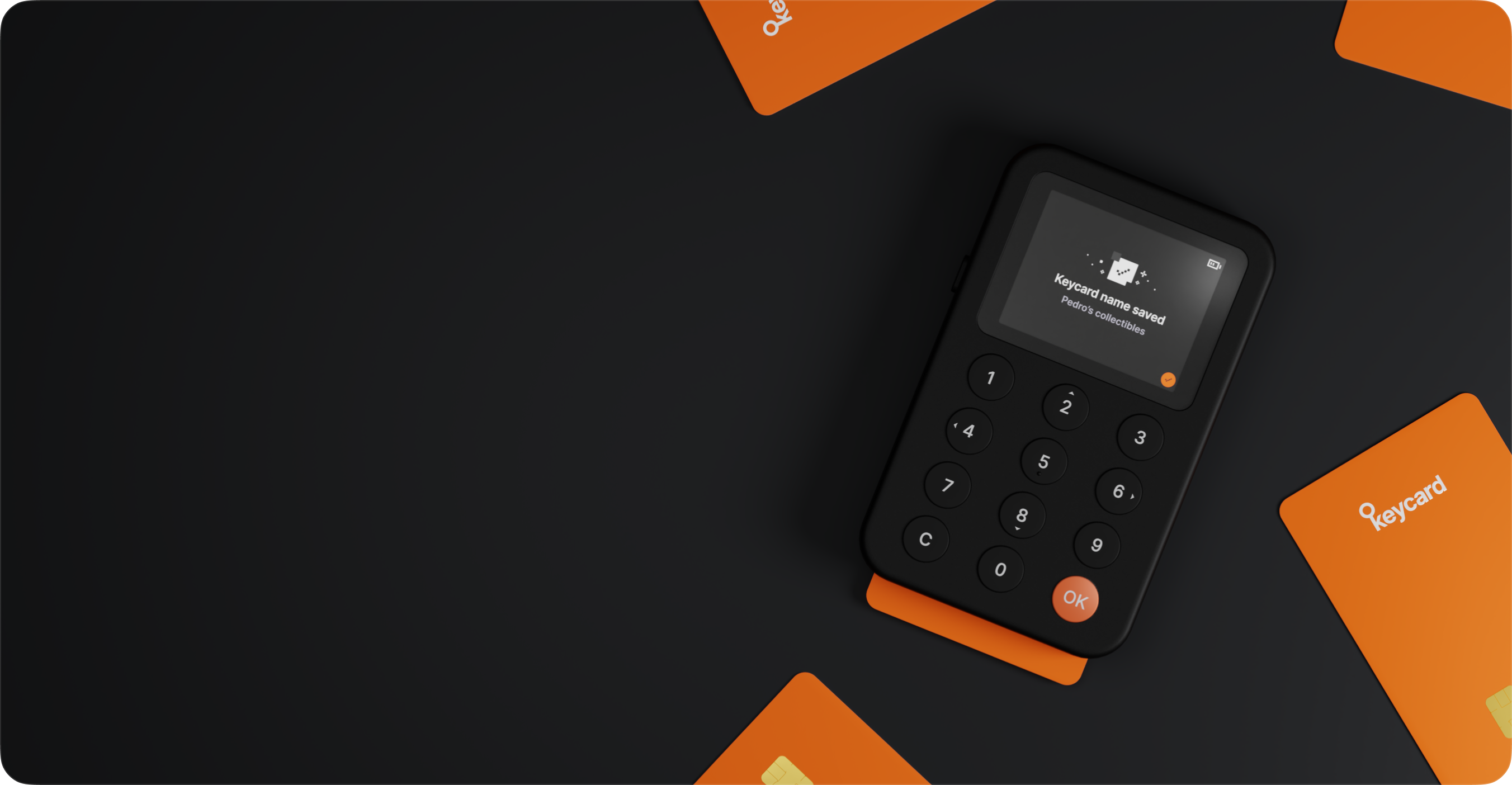 Keycard Shell background