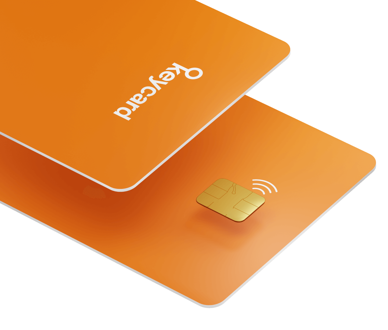 Keycard security chip